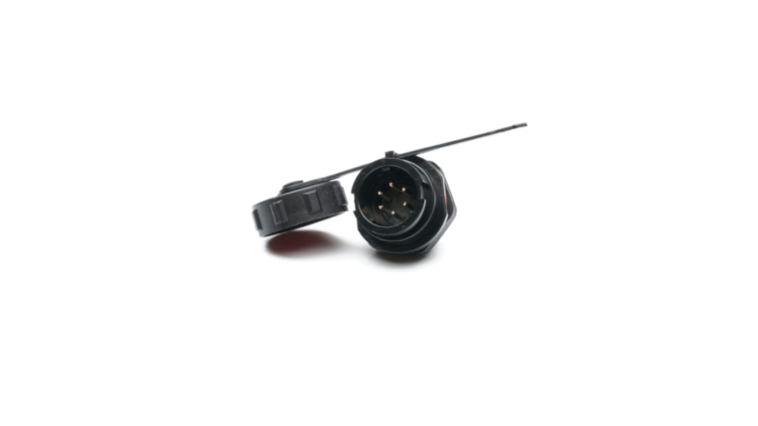 RS PRO Circular Connector, 6 Contacts, Front Mount, Socket, Male, IP67