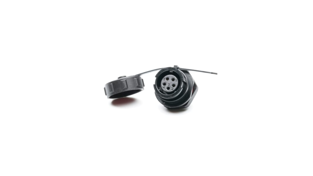 Connettore circolare RS PRO, femmina, Standard, 5 poli, Montaggio anteriore