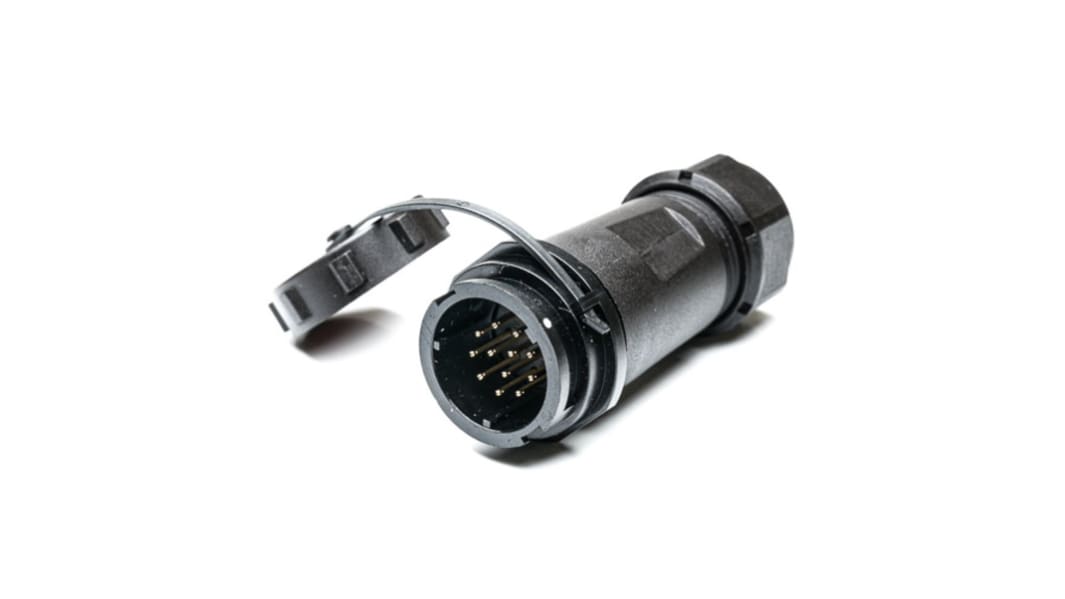 Connecteur circulaire RS PRO, Standard, 12 contacts, Montage sur câble, raccordement A souder