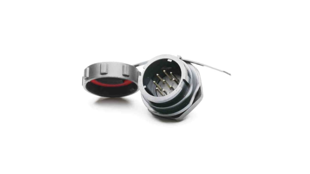 RS PRO Circular Connector, 9 Contacts, Front Mount, Socket, Male, IP67