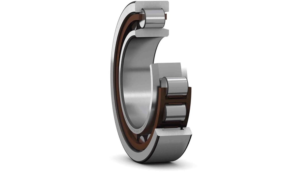 SKF ローラーベアリング, 内径：55mm, 外径：90mm, レース幅：18mm, NU 1011 ECP