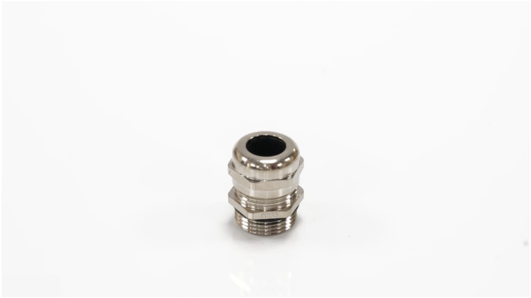 RS PRO Metal Cable Gland Thread Size PG13.5, For Use With Heavy Duty Power Connector