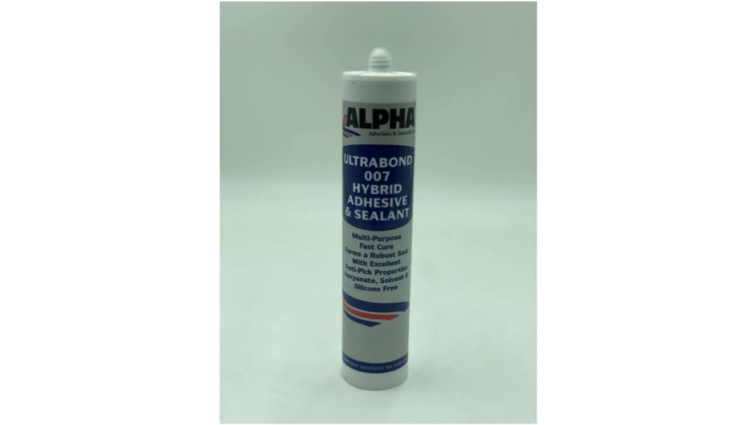 Alpha Adhesives & Sealants Ltd Ultrabond 007 Black Sealant Liquid 300 ml Cartridge