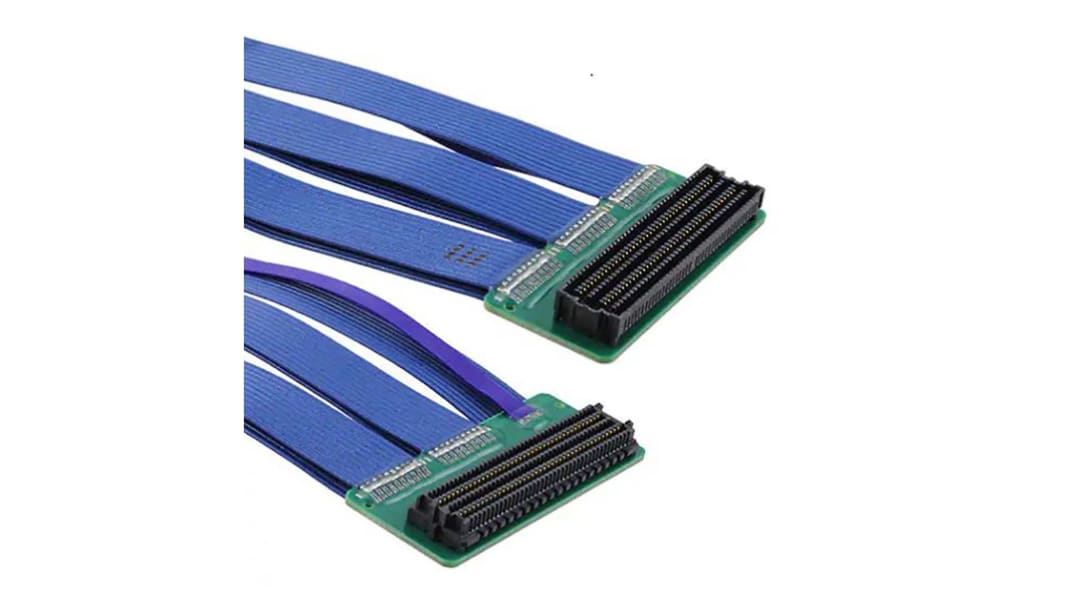 Samtec HDR Series Flat Ribbon Cable, 257mm Length