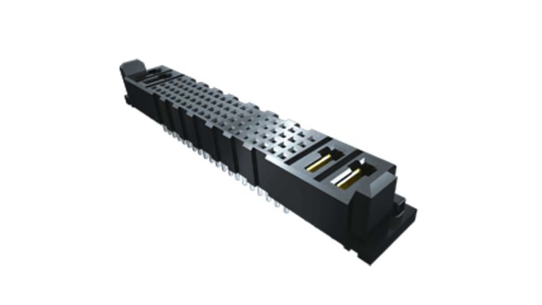 Samtec 基板接続用ソケット, 18 Pin 4 列 5mm ピッチ スルーホール実装