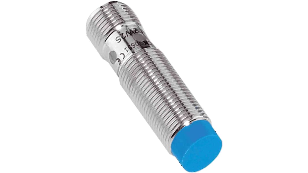 SICK Inductive Threaded Barrel Proximity Sensor, M12, 8 mm Detection, NPN NO, 10 → 30 V dc