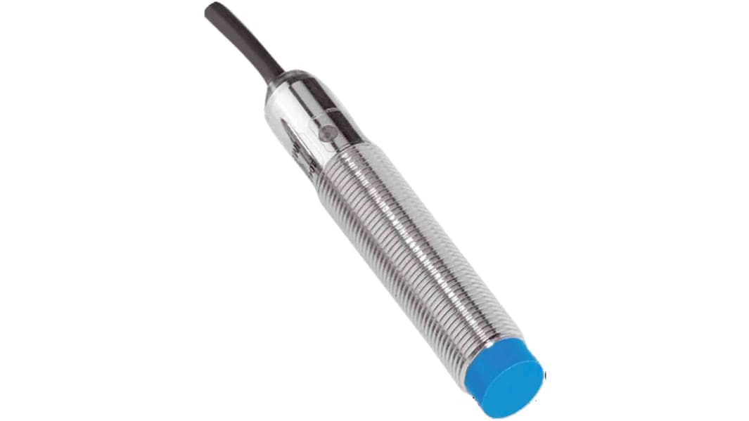 SICK Inductive Threaded Barrel Proximity Sensor, M12, 8 mm Detection, PNP NO, 10 → 30 V dc