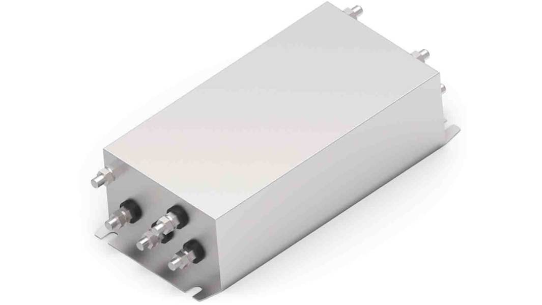 TE Connectivity, KES 150A 520 V ac 50 → 60Hz, Chassis Mount EMI Filter, Threaded Bolt 3 Phase