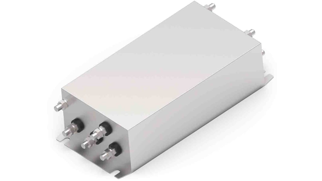 TE Connectivity, KES 150A 520 V ac 50 → 60Hz, Chassis Mount EMI Filter, Threaded Bolt 3 Phase