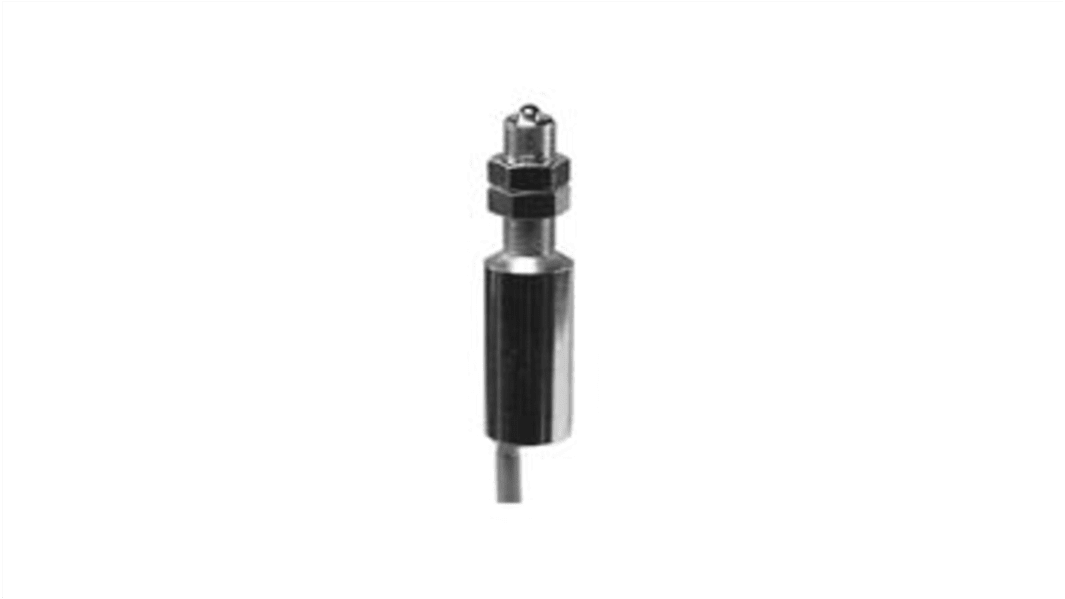 Interruptor de posición de precisión Baumer MY COM E75P80/L, Cilíndrico, PNP, 1,2mm, 250Hz, Montaje aéreo, 0,05A, IP50,