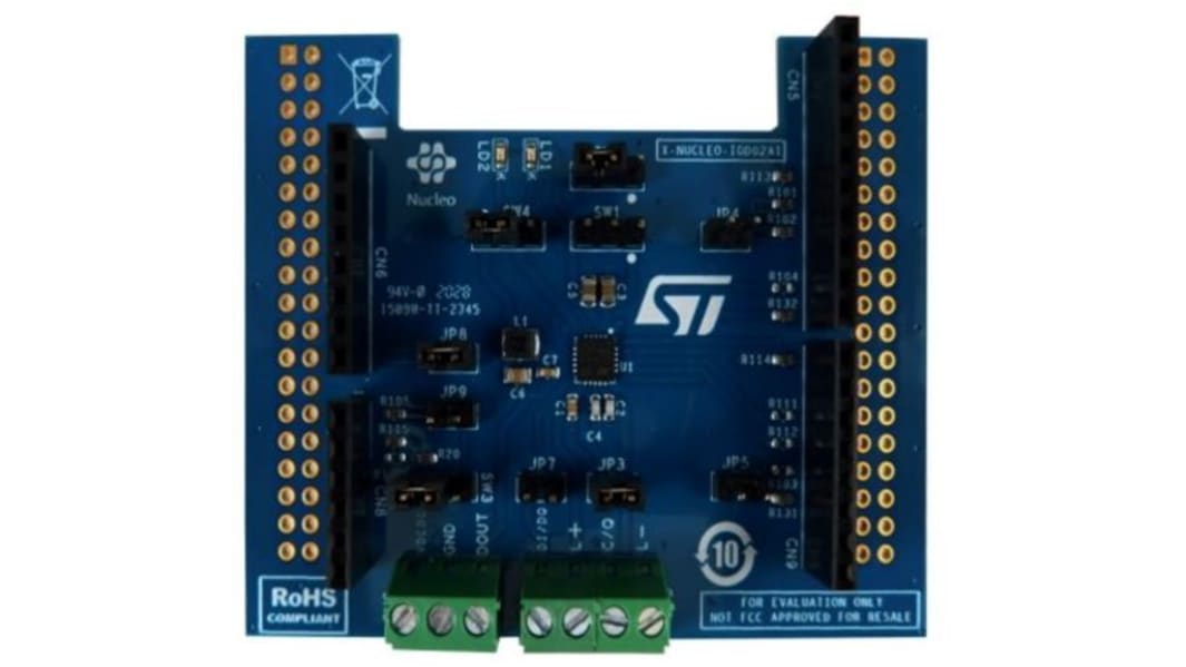 Strumento di sviluppo comunicazione e wireless STMicroelectronics Dual Channel IOLink device Expansion Board Based on