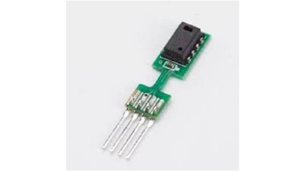 Amphenol Advanced Sensors Temperature and Humidity Sensor, Digital Output, Through Hole Mount, I2C, ±2%, 4 Pins