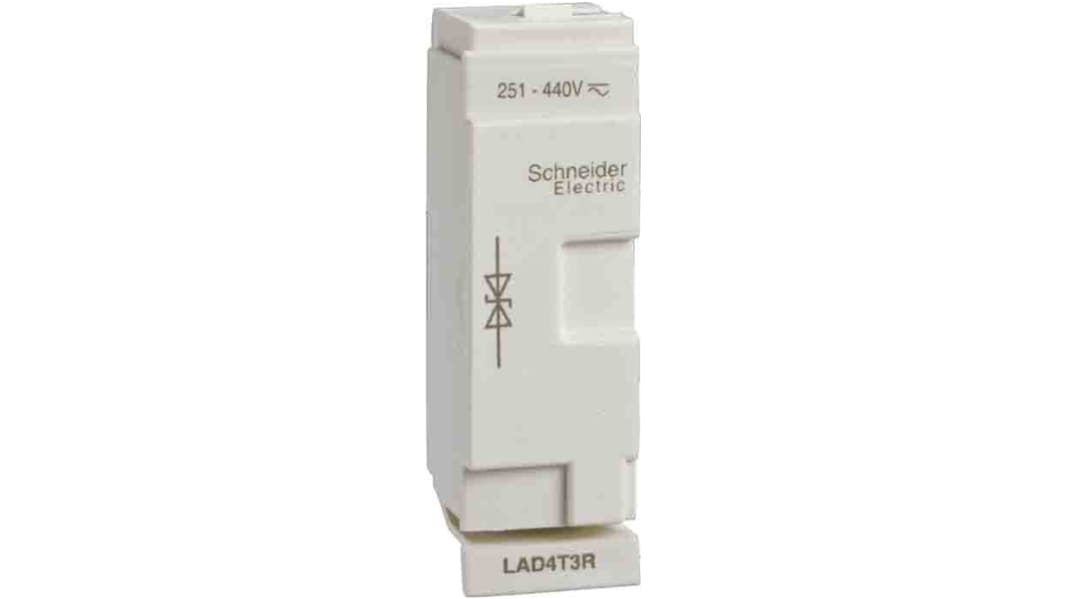 Schneider Electric TeSys Surge Suppressor for use with compatibility 3P LC1D40A...D80A4P LC1DT60A...DT80A