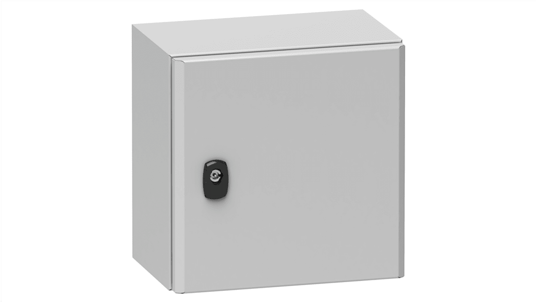 Schneider Electric PanelSet S3D Series Steel Wall Box, IP66, 1000 mm x 600 mm x 300mm