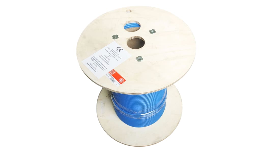 RS PRO, 100m Cat7, Blue, S/FTP Shielded, Unterminated LSZH Sheath