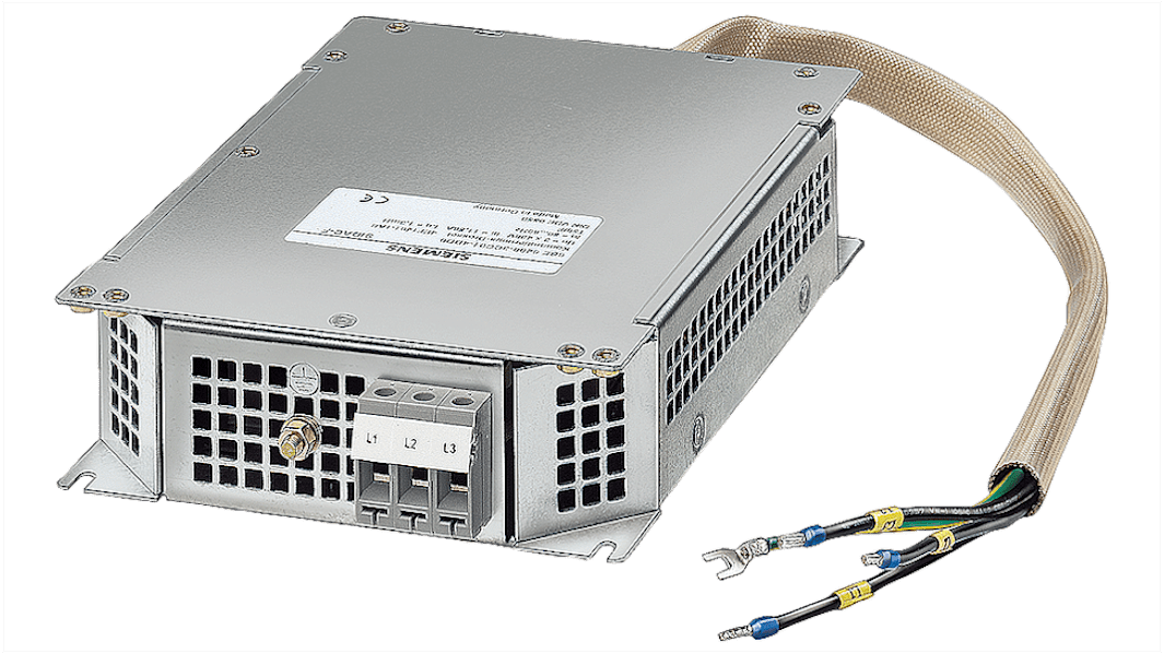 Filtre CEM Siemens, 6A max, 3 phases, 480 V max, série MICROMASTER 4