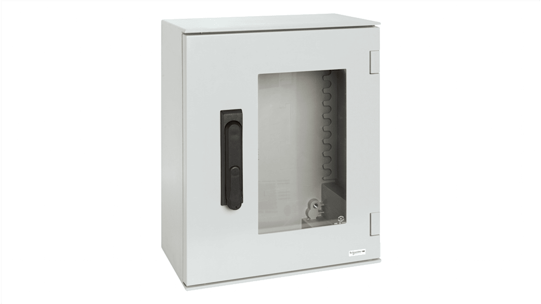 Schneider Electric 壁面ボックス, IP66, グラスファイバー強化ポリエステル