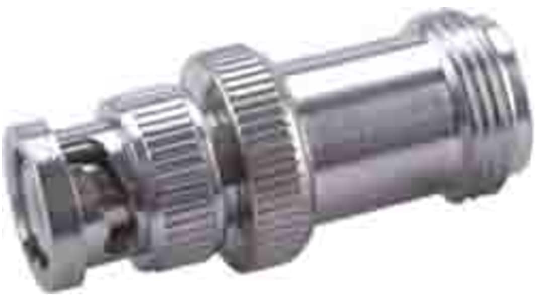Huber+Suhner Straight RF Adapter BNC Plug to N Socket 4GHz