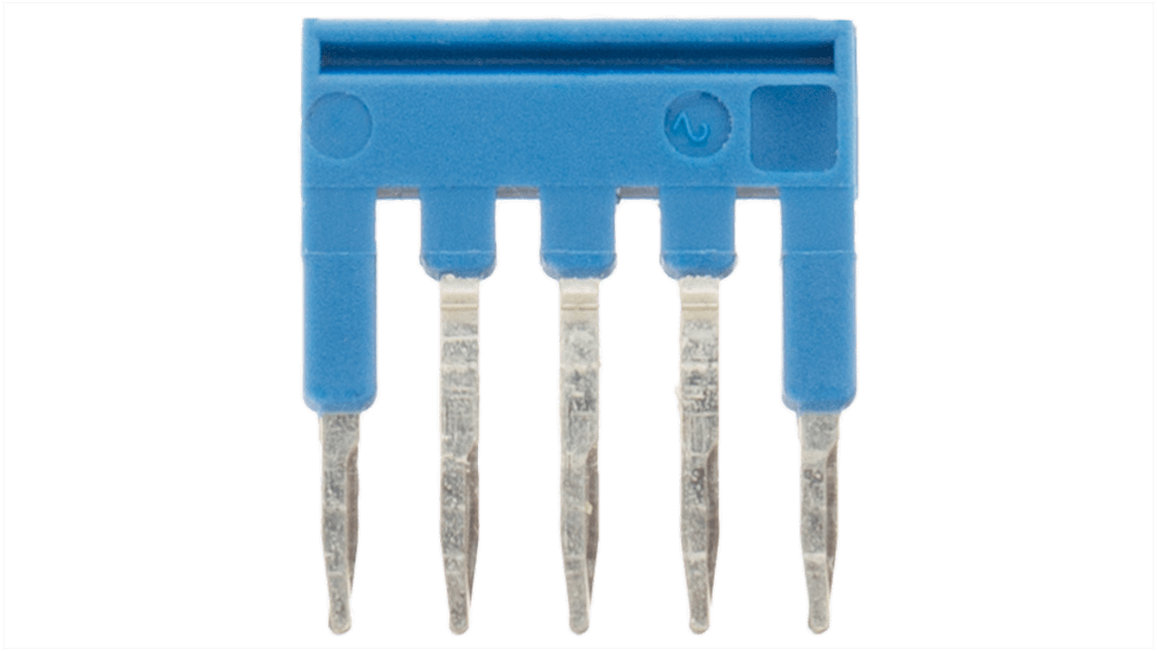 Siemens 8WH Series Jumper Bar for Use with DIN Rail Terminal Blocks