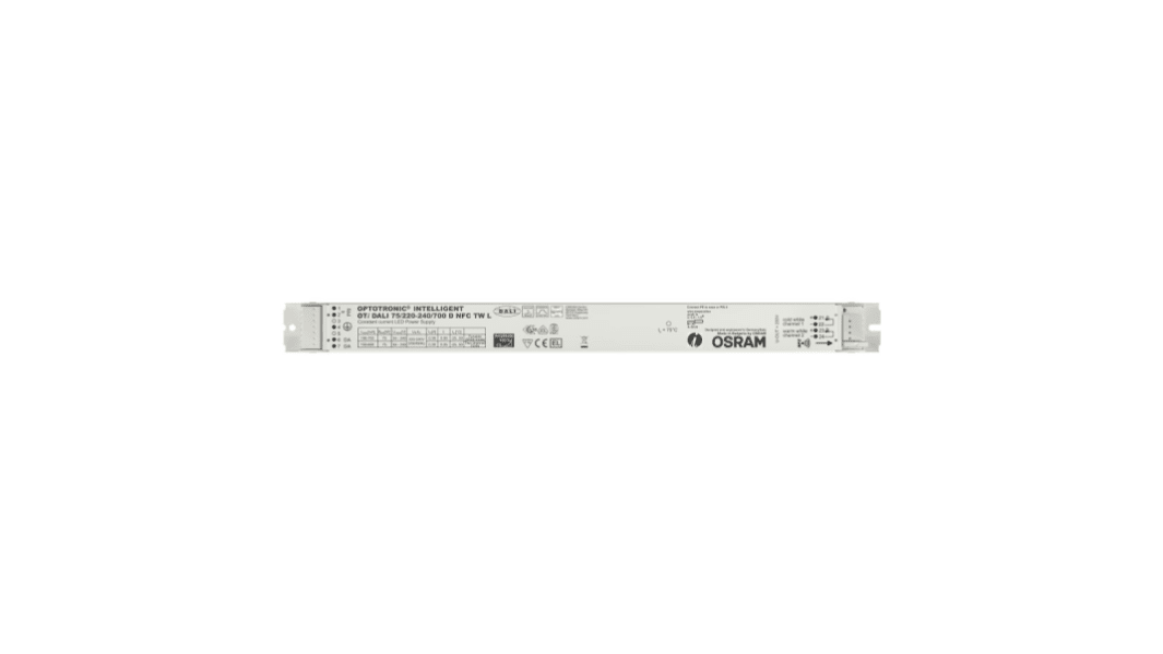 Osram LED Driver, 300V Output, 75W Output, 700mA Output, Constant Current Dimmable