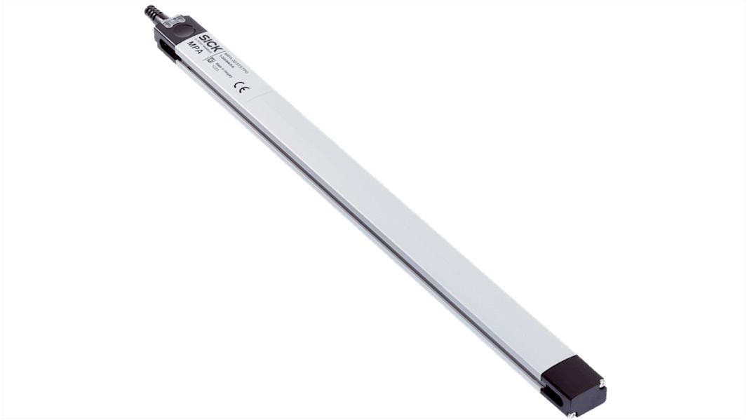 SICK Magnetic Cylinder Sensor - Position Sensor Pneumatic Position Detector, IP65, 15 → 30V dc, MPA, with LED