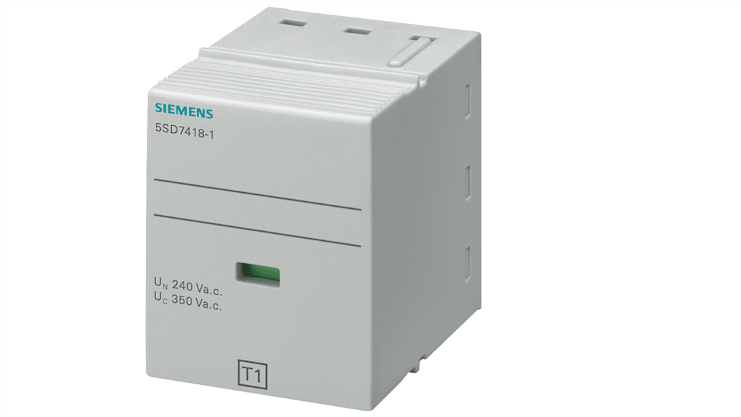 Siemens 1 Phase Surge Protector, Plug In Mount