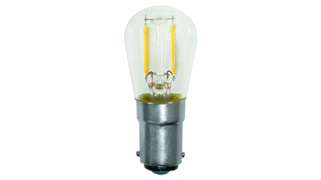 Lampada LED pygmy Orbitec con base BA15d, 230 V, 2,6 W, 280 lm, col. Bianco caldo