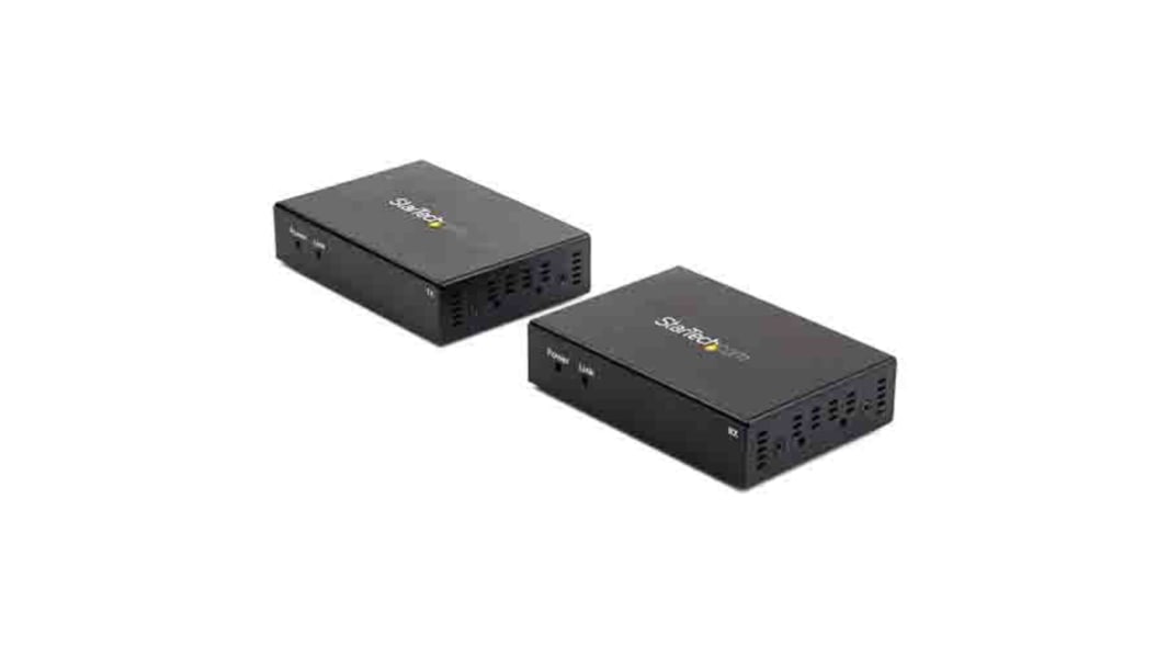 StarTech.com HDMI-Extender HDMI-Extender HDMI CAT 6, Mini-Jack (3,5 mm), 3840x2160 Max., 1 Videoanschlüsse, 100m