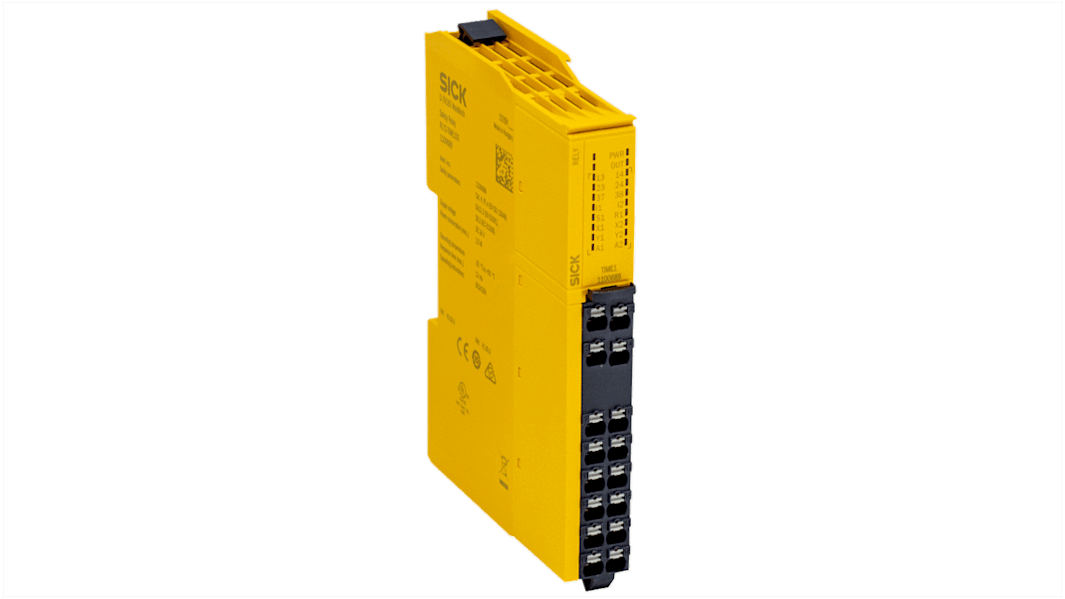 SICK ReLy RLY3 Safety Monitoring Safety Relay, 24V dc, Dual-Channel, 2 Safety Contacts