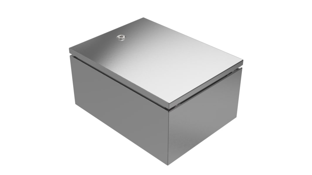 RS PRO 304 Stainless Steel Wall Box, IP66, 300 mm x 400 mm