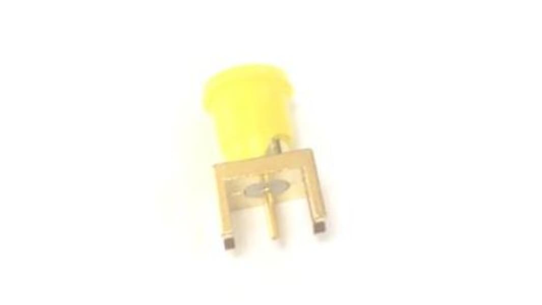 RS PRO, Jack Edge Mount SMA Connector, 50Ω, Solder Termination, Straight Body