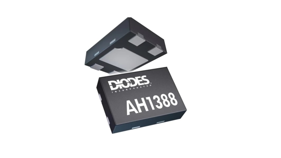 DiodesZetex Surface Mount Hall Effect Sensor Switch, X2-DFN1410-4, 4-Pin