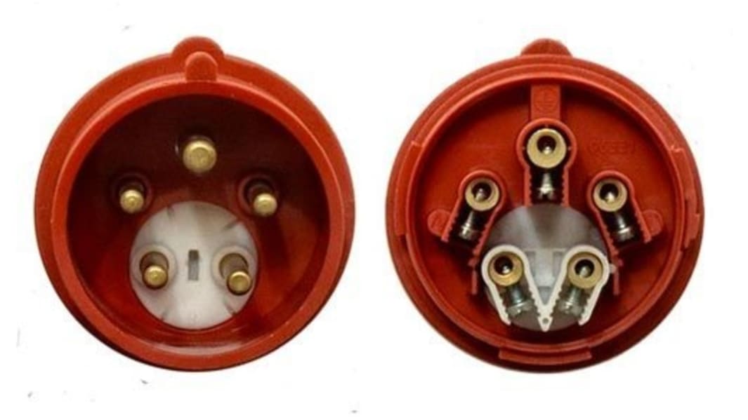Connecteur industriel RS PRO, 3P + N + E, 32A, 400 V, Montage sur câble