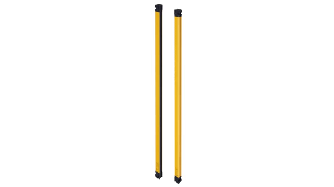 Omron F3SG Series Light Curtain, Sender & Receiver, 199 Beam(s), 14mm Resolution