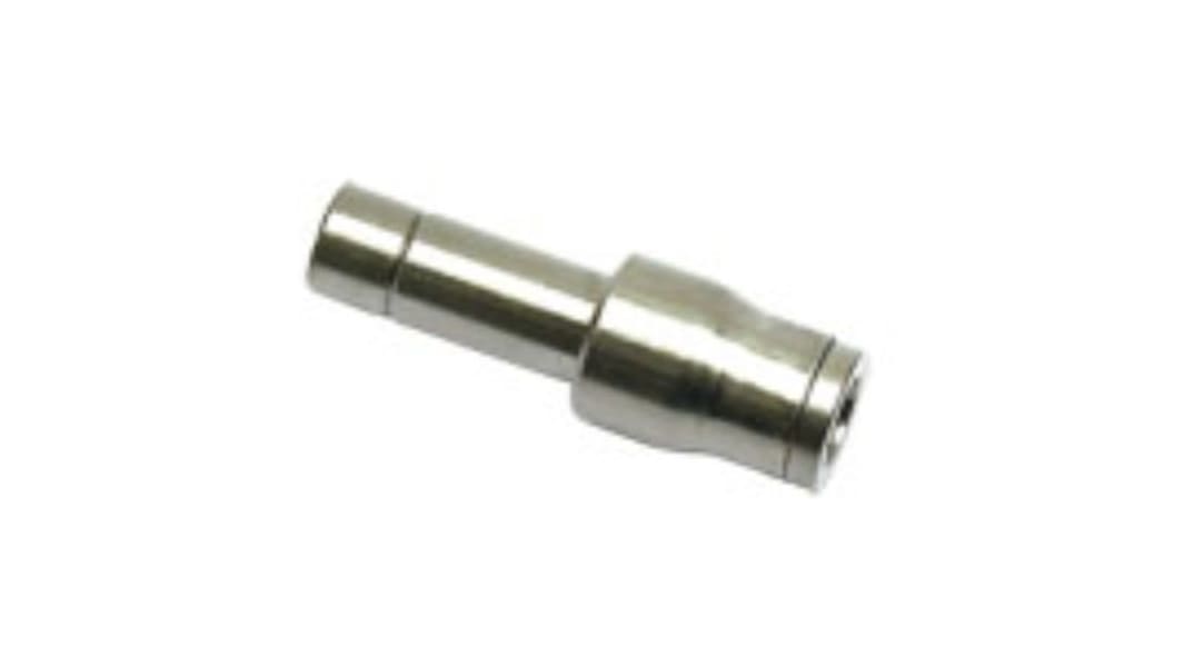 Legris LF3600 8-mm-Steckanschluss x 12-mm-Steckanschluss, Messing vernickelt