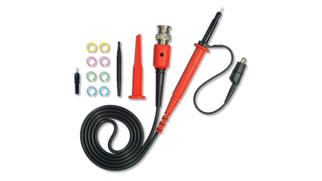 Sonde pour oscilloscope Tension BK Precision, PR2000B, bande passante 200MHz, atténuation 100x