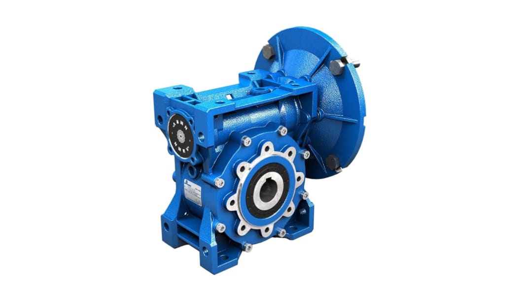 Motovario Worm Gearbox, 30:01:00 Gear Ratio, 62 Nm Maximum Torque