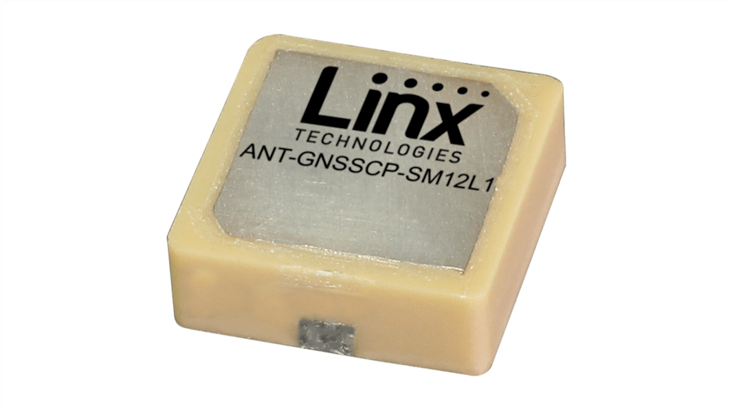 Linx ANT-GNSSCP-SM12L1 Patch Omnidirectional GPS Antenna, GPS