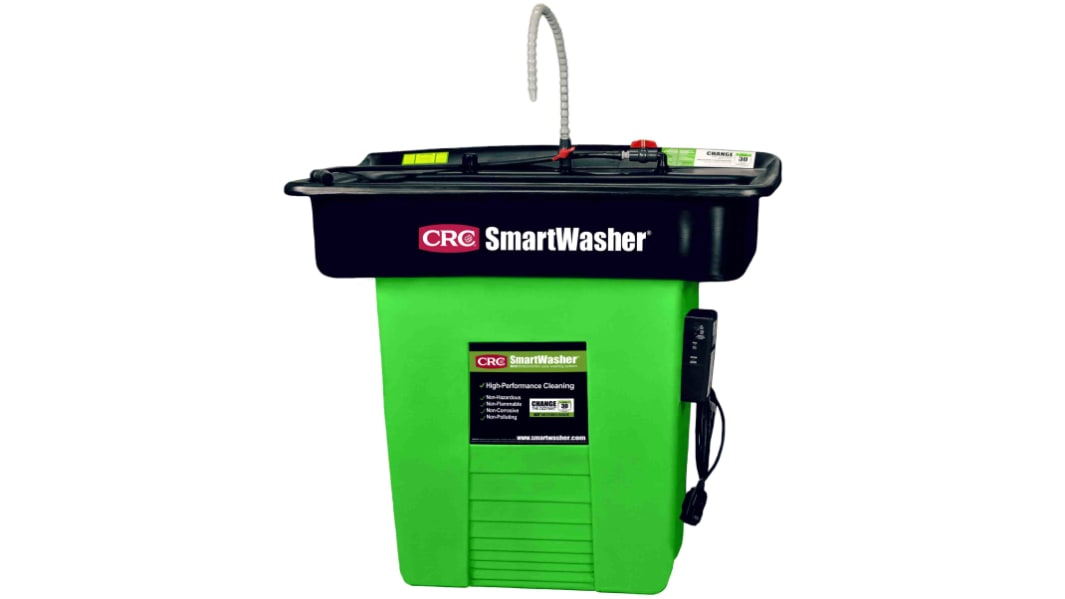 CRC Supersink 100L Parts Washer, 227kg max Load, 1080L/h flow rate, 40 → 46°C