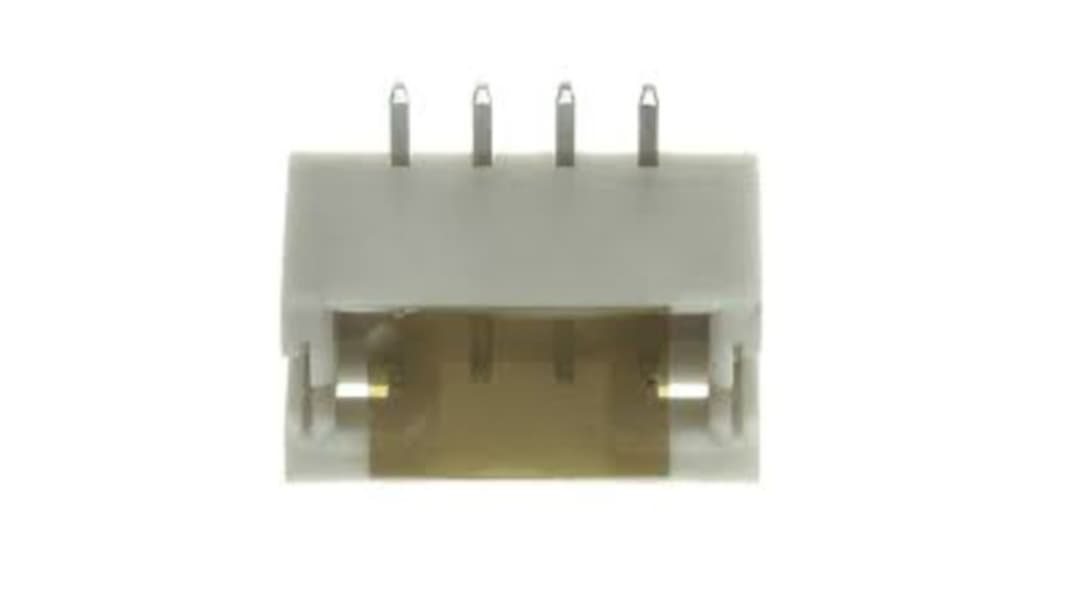 TE Connectivity HPI Series Vertical Surface Mount PCB Header, 2 Contact(s), 2.0mm Pitch, 1 Row(s), Shrouded