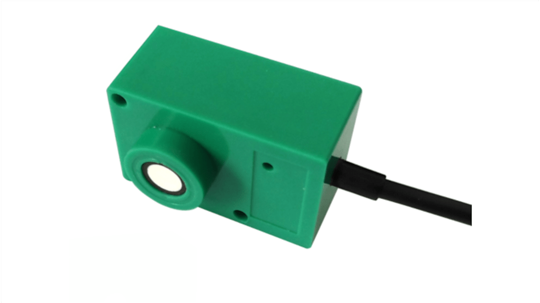 RS PRO Ultrasonic Block Proximity Sensor, 1 m Detection, PNP NO/NC, 10 → 30 V dc
