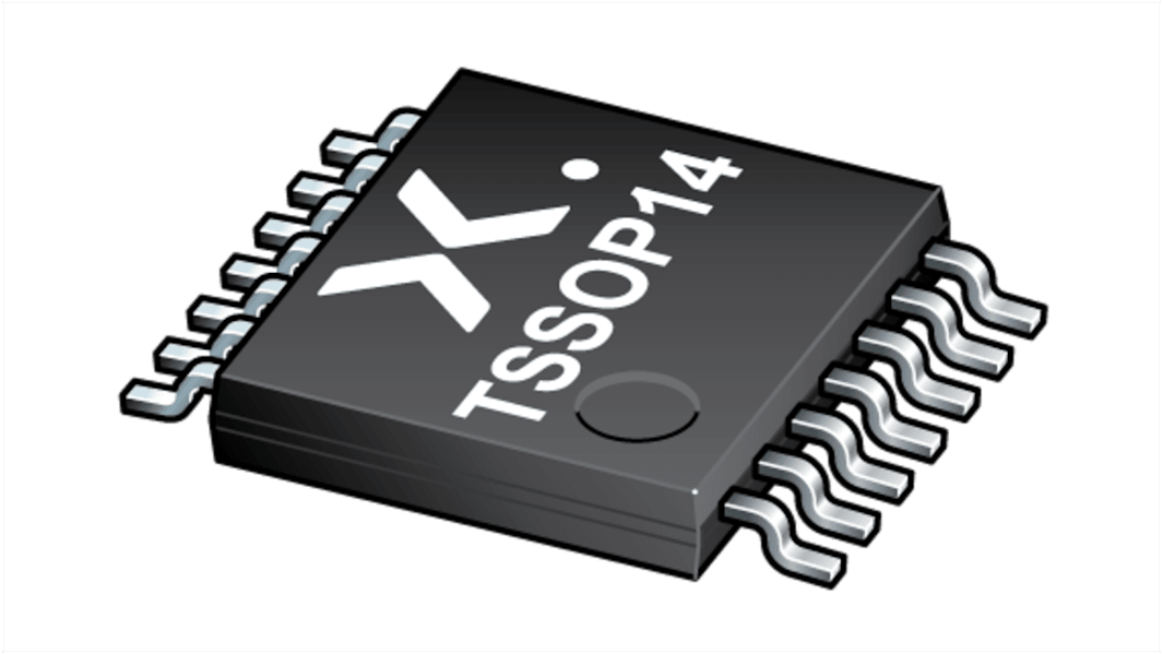 Nexperia クワッド2入力AND, AND, 表面実装, 2-入力, TSSOP14