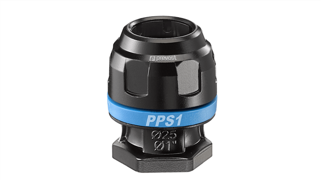 PREVOST 16bar Aluminium Cap, 25mm outside diameter