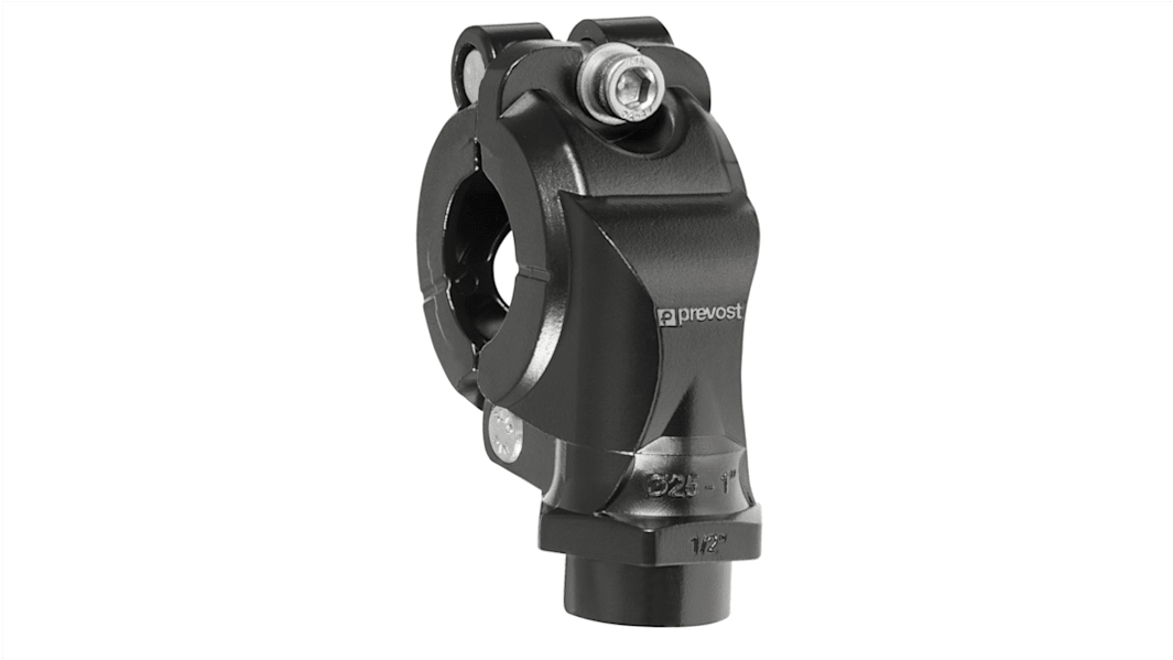 PREVOST 16bar Aluminium G 1 Tapping Flange, 40mm outside diameter