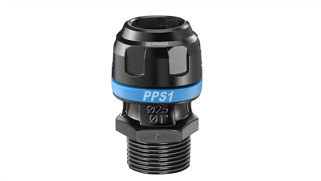 PREVOST 16bar R 1 1/4 Thread Fitting, 40mm outside diameter