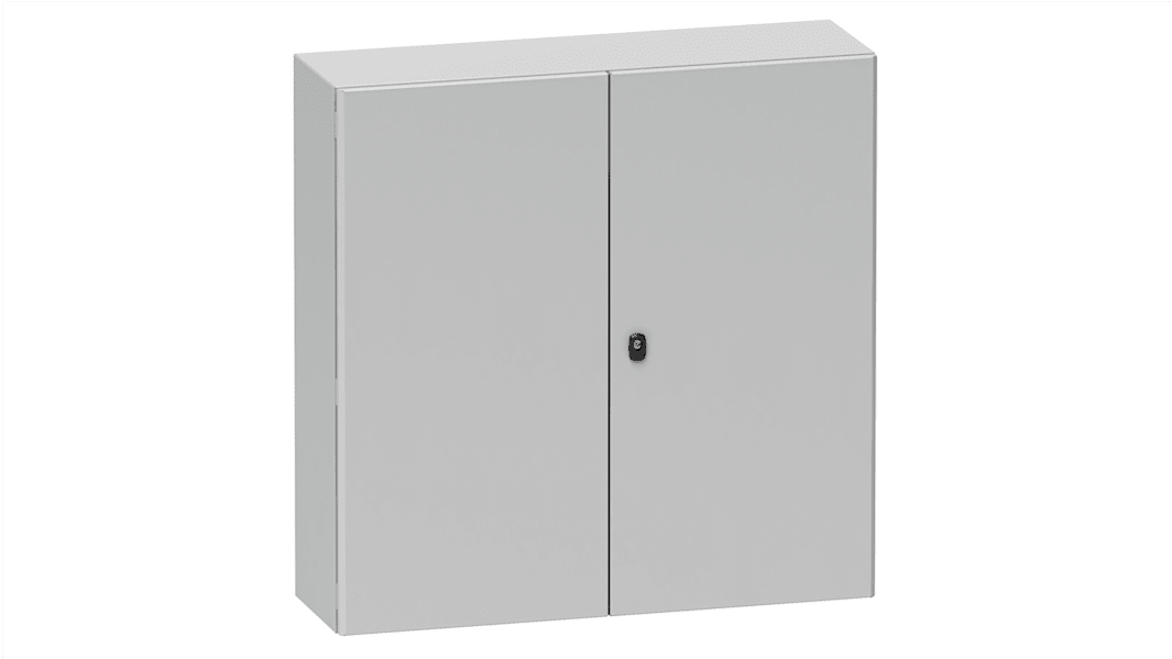 Schneider Electric PanelSet S3D Series Steel Wall Box, IP55, 800 mm x 1000 mm x 300mm