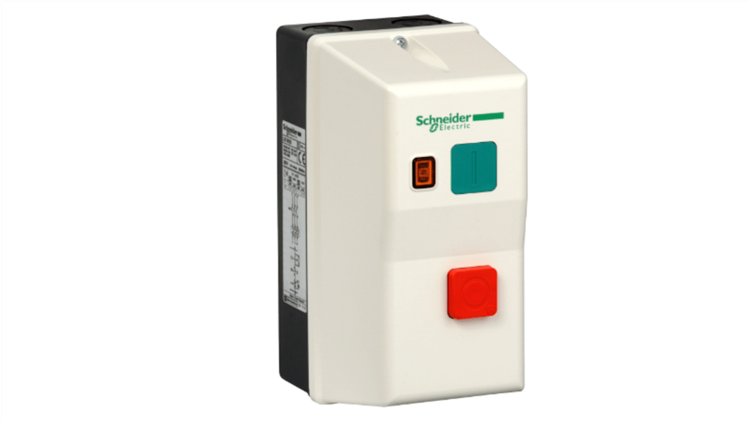Schneider Electric TeSys DOL Starter, DOL, 2.2 kW, 220 V ac, 3 Phase, IP65
