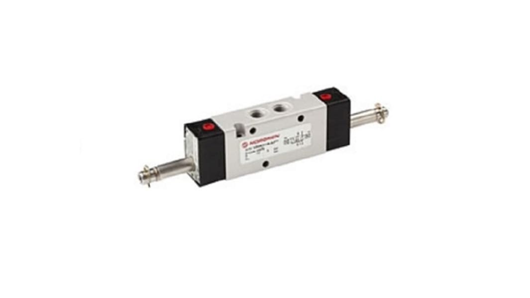 Electrodistributeur pneumatique Norgren série V61 fonction 2 x 3/2, Bobine/Ressort