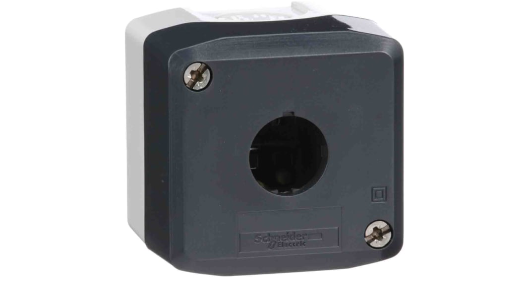 Caja de estación de control Schneider Electric IP66, IP67, IP69(IP69K), 1 abertura aberturas, diám. 22mm