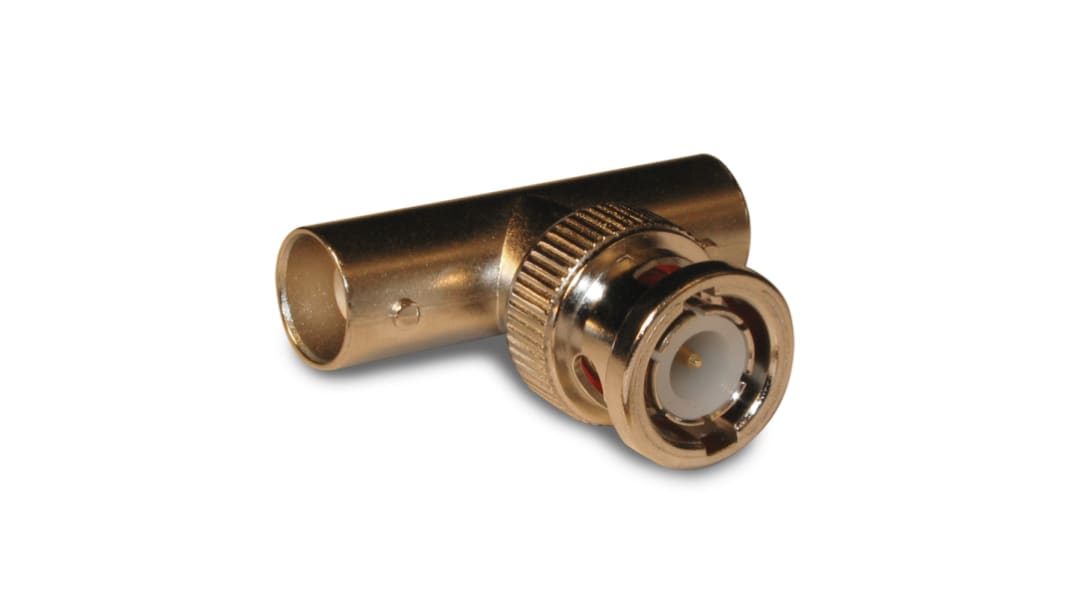 Amphenol RF Tee 50Ω Coaxial Adapter BNC Plug to BNC 4GHz